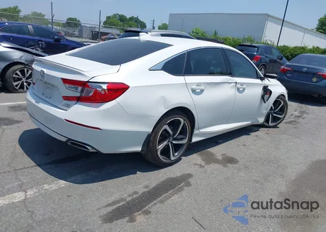 2020 Honda Accord Sport 2.0T from USA, damaged, VIN 1HGCV2F38LA007709